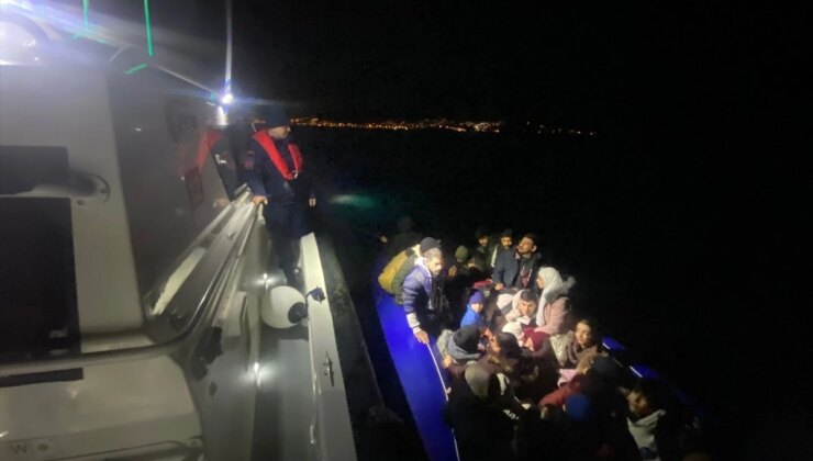 Bodrum Açıklarında 57 Düzensiz Göçmen Yakalandı