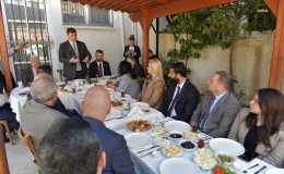 CHP İzmir Büyükşehir Belediye Başkan Adayı Cemil Tugay, Buca Esnaf Sanatkarlar Kredi ve Kefalet Kooperatifi’ni ziyaret etti
