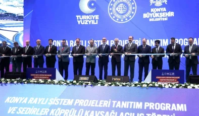 Ulaştırma ve Altyapı Bakanı Uraloğlu, Konya’ya 55,6 kilometre raylı sistem hattı kazandırılacağını açıkladı