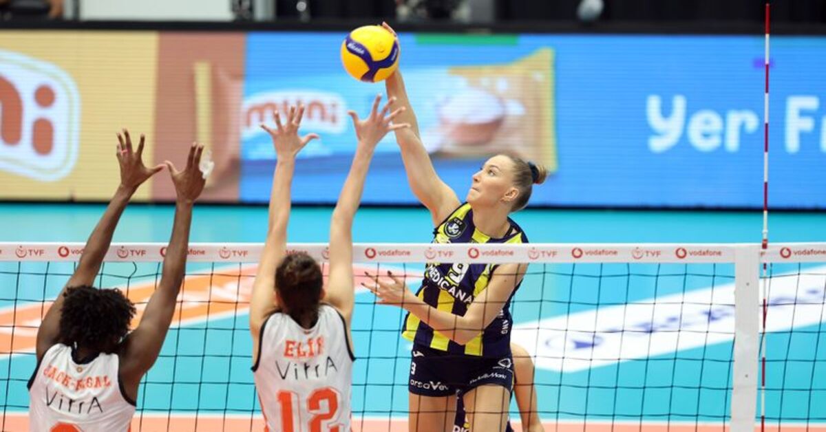 Eczacıbaşı Dynavit – Fenerbahçe Medicana: 0-3 (MAÇ SONUCU)
