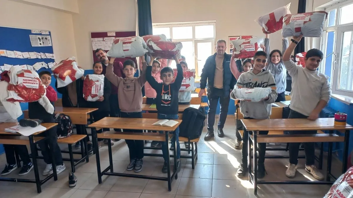 Trabzon’dan Silopi’ye yardım eli: ”Kardeşim Üşümesin” projesi yürekleri ısıtıyor