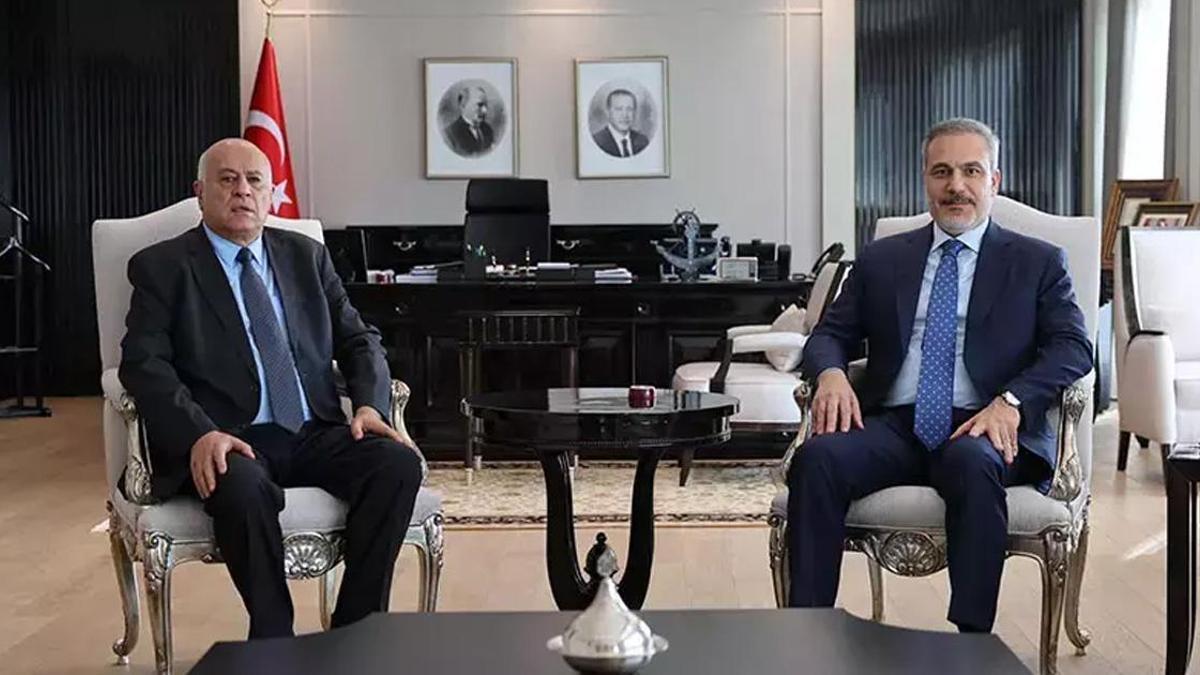 Dışişleri Bakanı Fidan, Fetih Genel Sekreteri’ni kabul etti